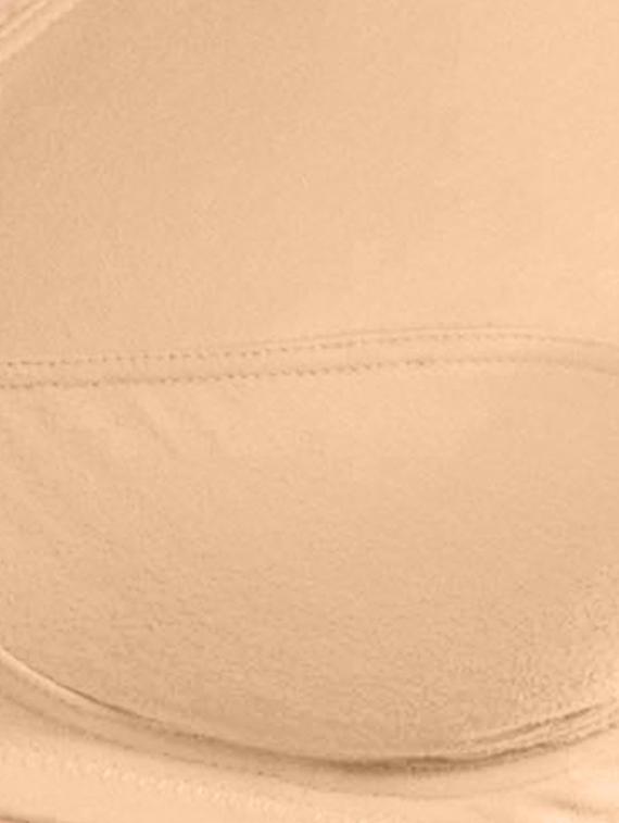 bow patch solid regular bra - 16742633 - Zoom Image - 3