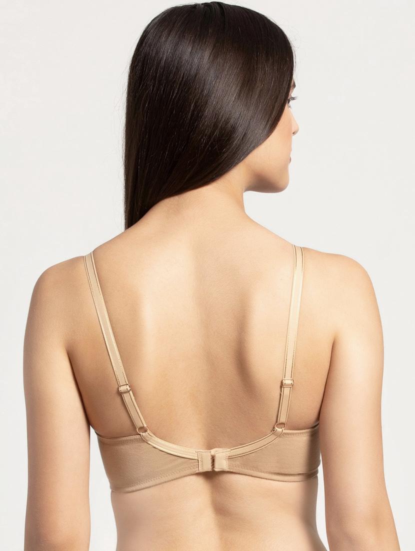 lightly padded solid bra - 16742707 - Zoom Image - 2