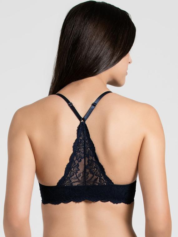 styled back lace detail bra - 16742769 - Zoom Image - 2