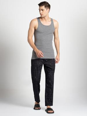 grey checkered pyjama - 16742798 - Standard Image - 4