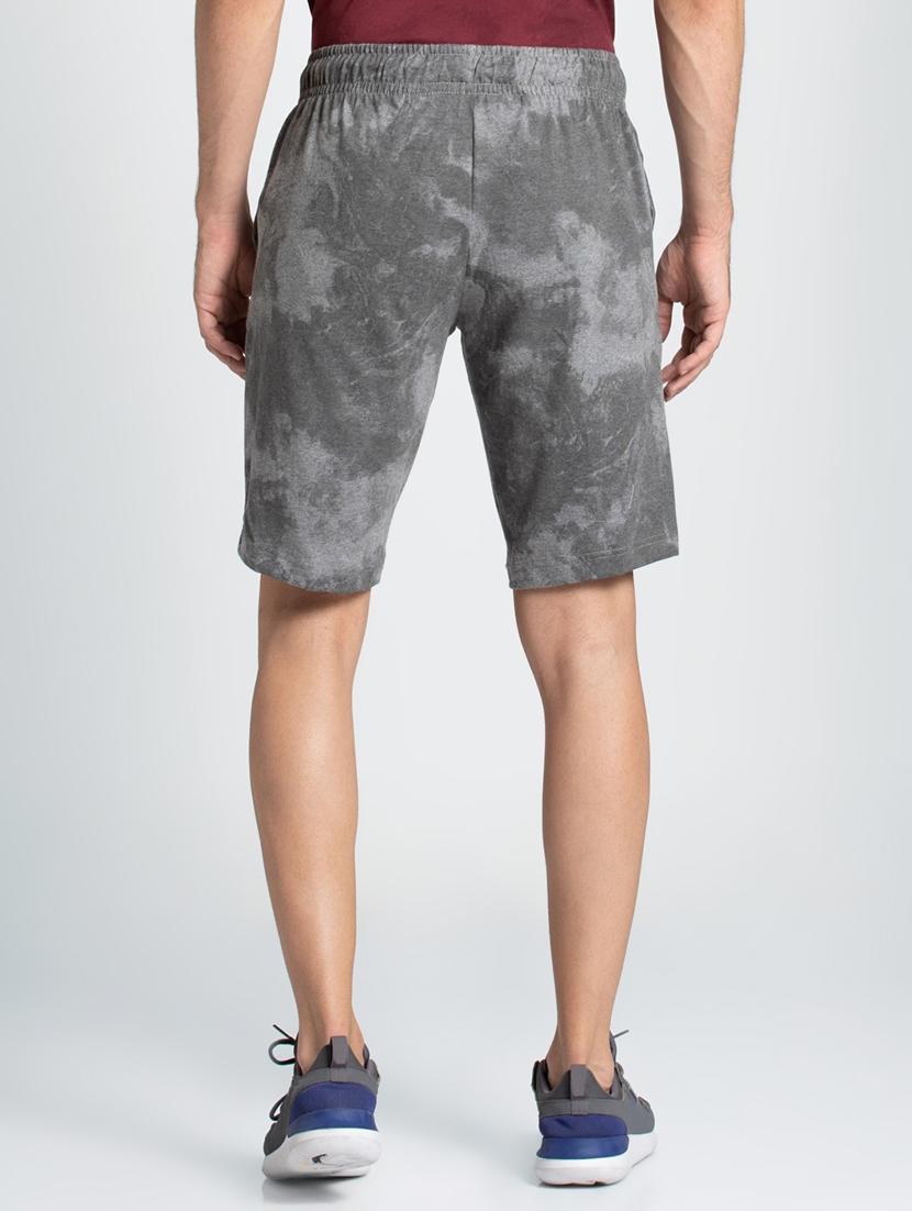 grey printed bermuda shorts - 16742801 - Zoom Image - 3