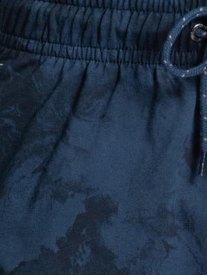 blue printed bermuda shorts - 16742802 - Standard Image - 5