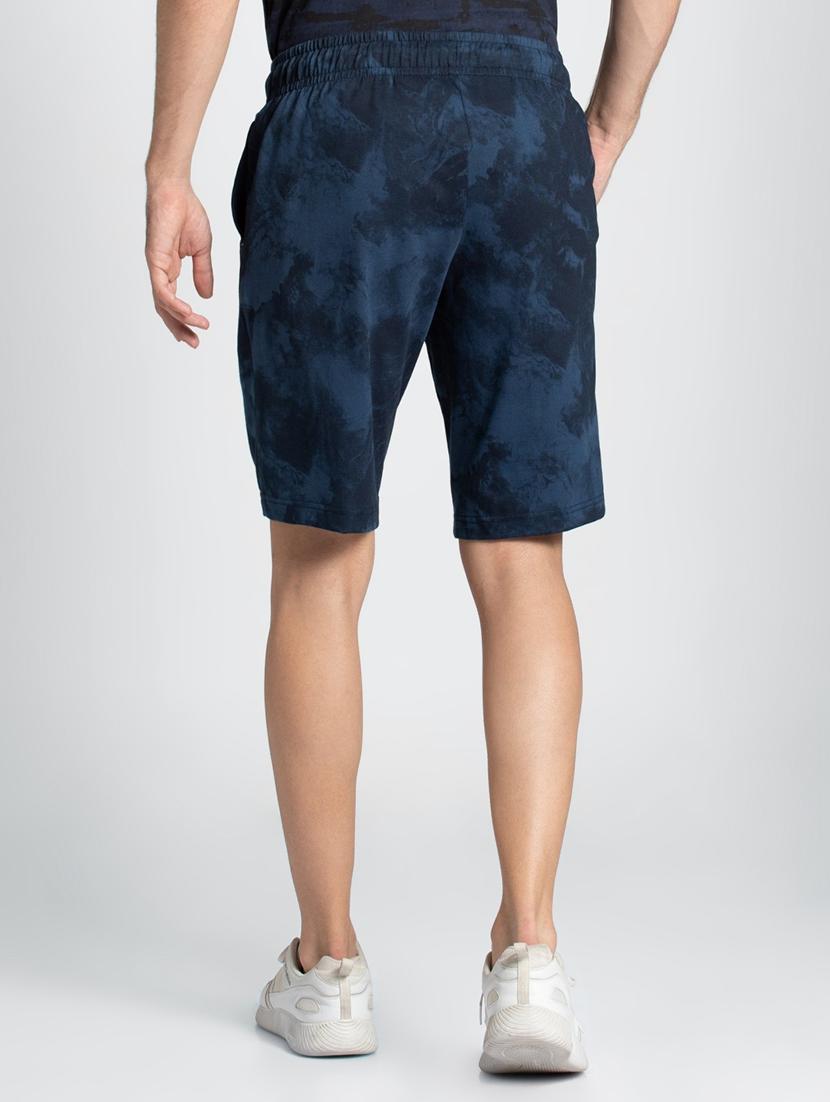 blue printed bermuda shorts - 16742802 - Zoom Image - 3
