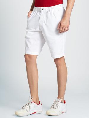 white solid bermuda shorts - 16742806 - Standard Image - 2