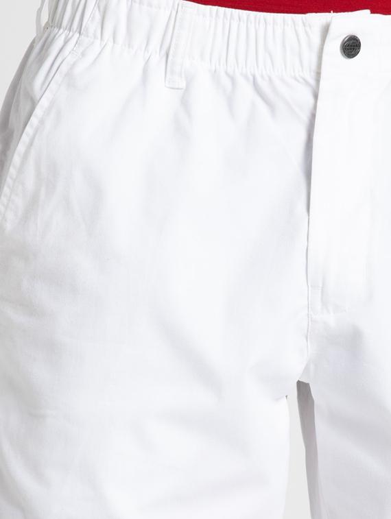 white solid bermuda shorts - 16742806 - Zoom Image - 5