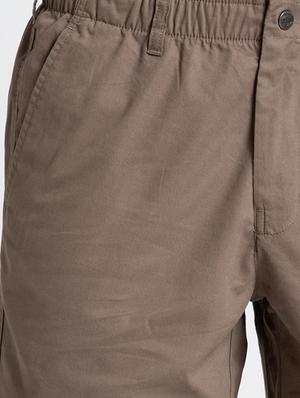 brown solid bermuda shorts - 16742807 - Standard Image - 5