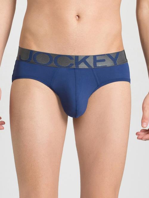 royal blue nylon solid hipster - 16742829 - Standard Image - 1
