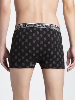 black printed trunks - 16742881 - Standard Image - 3
