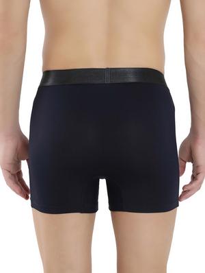 navy blue solid trunks - 16742887 - Standard Image - 3
