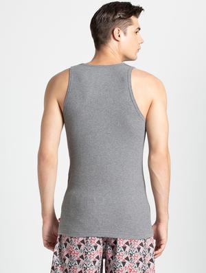grey solid vest - 16742889 - Standard Image - 3