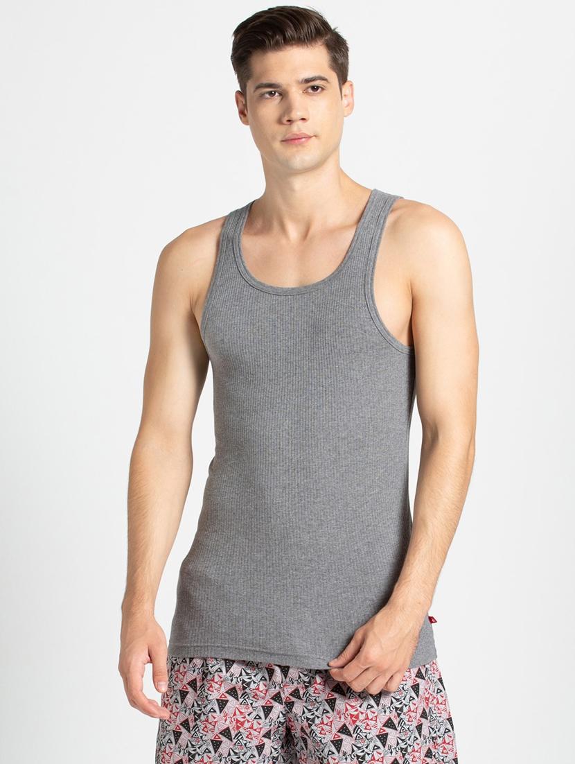 grey solid vest - 16742889 - Zoom Image - 1