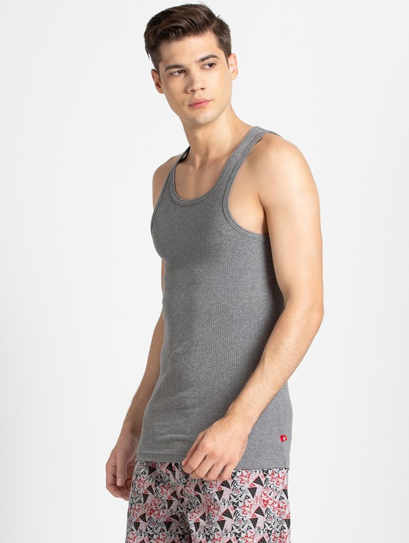 grey solid vest - 16742889 - Zoom Image - 2