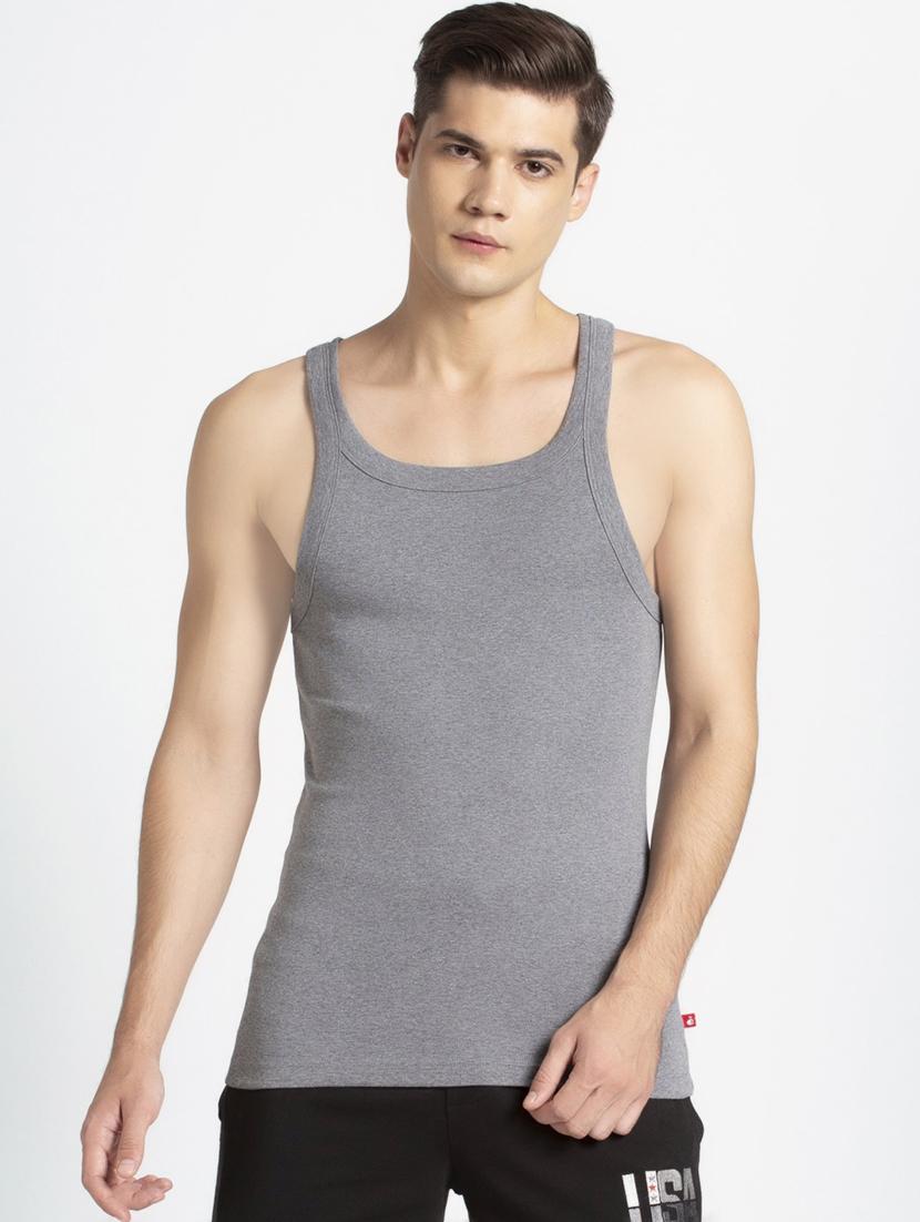 grey solid vest - 16742891 - Zoom Image - 1