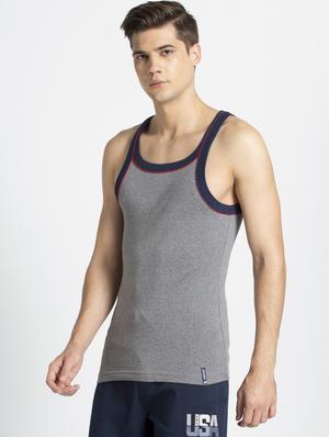 grey solid vest - 16742892 - Standard Image - 2
