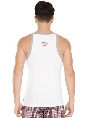 white solid vest - 16742898 - Standard Image - 3