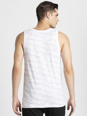 white printed vest - 16742900 - Standard Image - 3