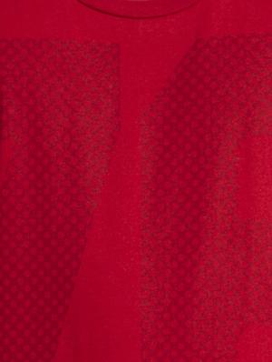 red typographic chest print vest - 16742901 - Standard Image - 5