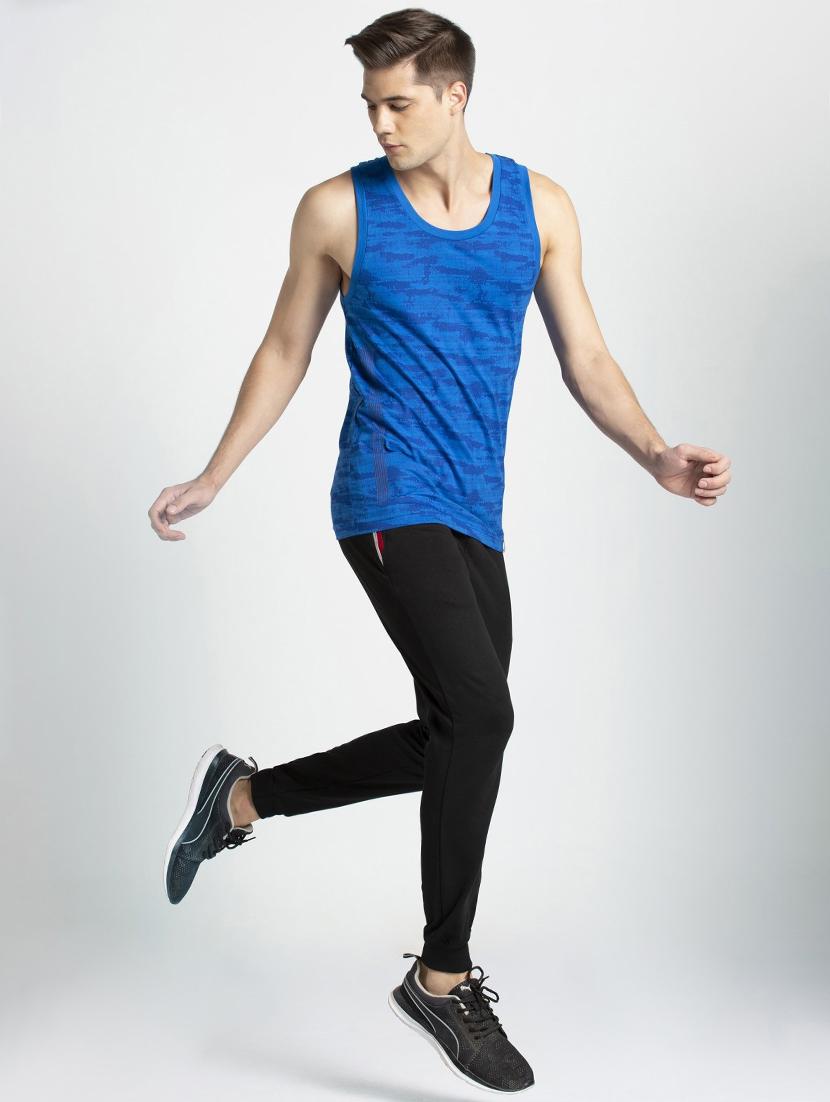 blue printed vest - 16742903 - Zoom Image - 4