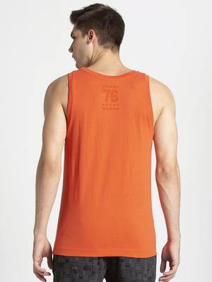 orange printed vest - 16742904 - Standard Image - 3