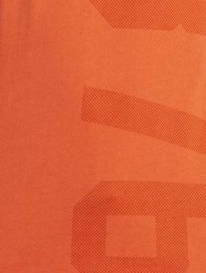 orange printed vest - 16742904 - Standard Image - 5