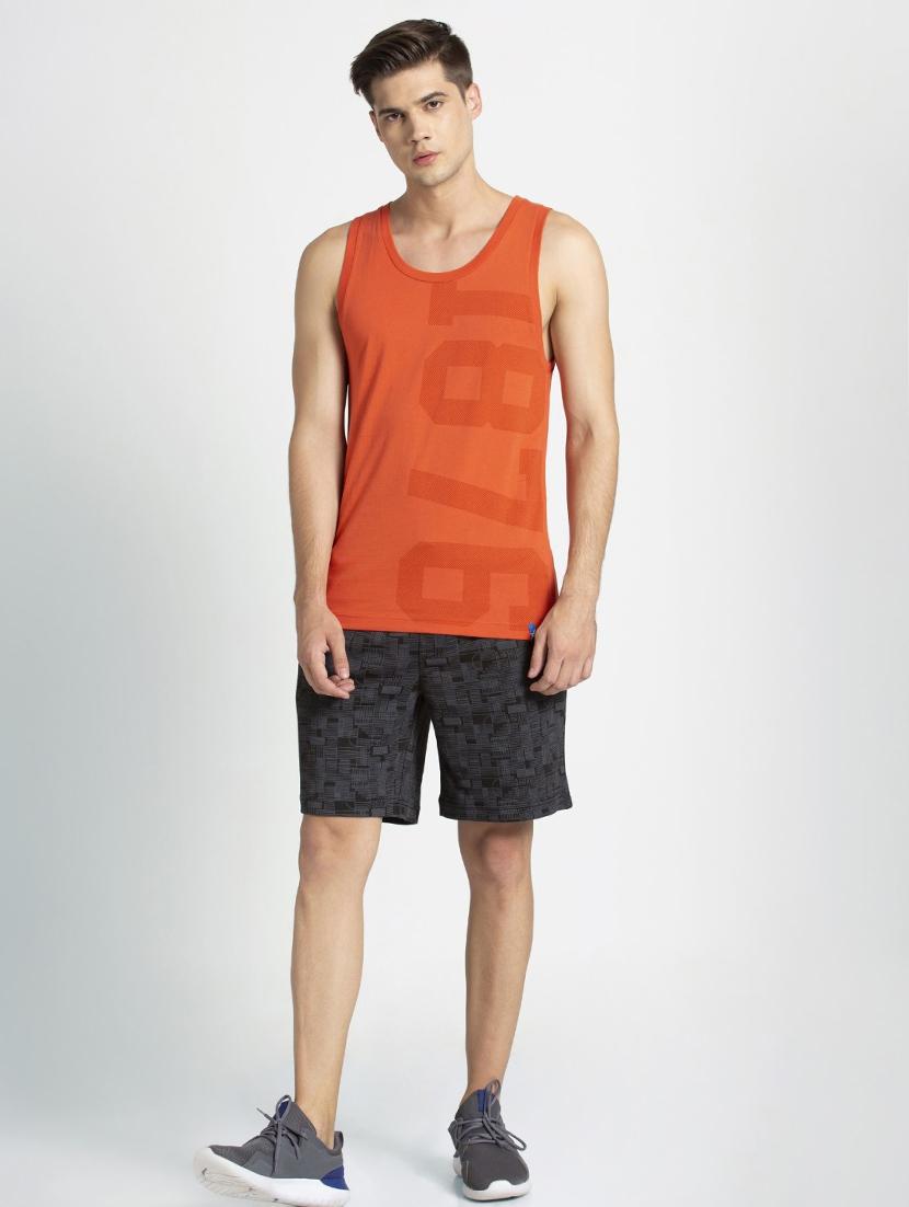 orange printed vest - 16742904 - Zoom Image - 4
