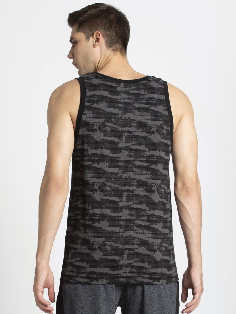black printed vest - 16742907 - Zoom Image - 3