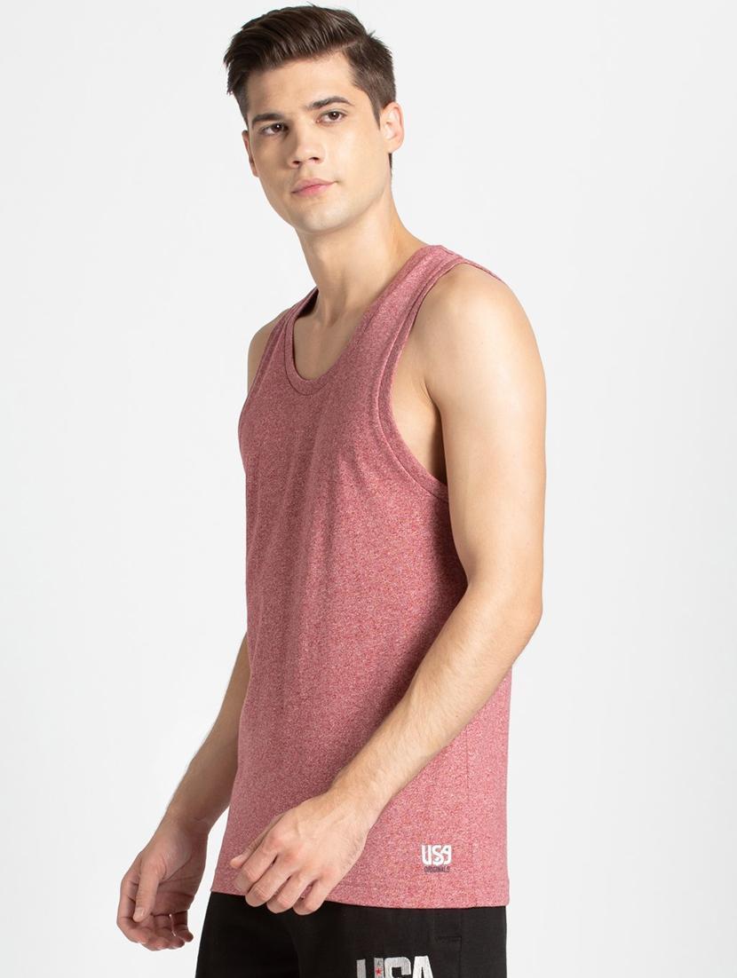 red melange vest - 16742910 - Zoom Image - 2