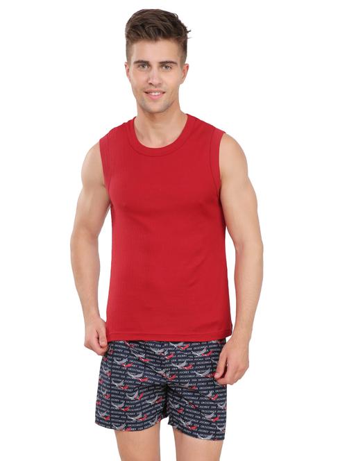 red solid vest - 16742914 - Standard Image - 1