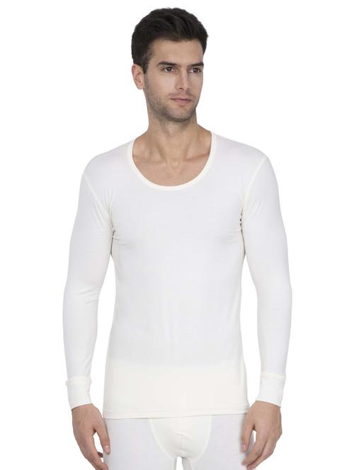 white solid acro-blend thermal top - 16742916 - Standard Image - 1