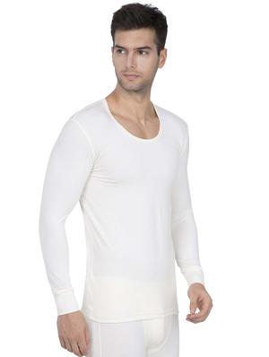 white solid acro-blend thermal top - 16742916 - Standard Image - 2
