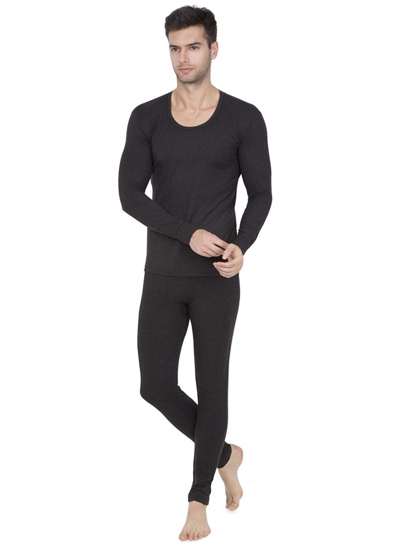 black solid acro-blend thermal top - 16742917 - Zoom Image - 4