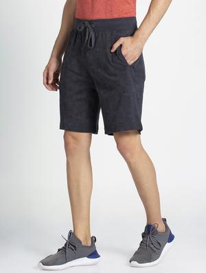 grey printed bermuda shorts - 16742955 - Standard Image - 2