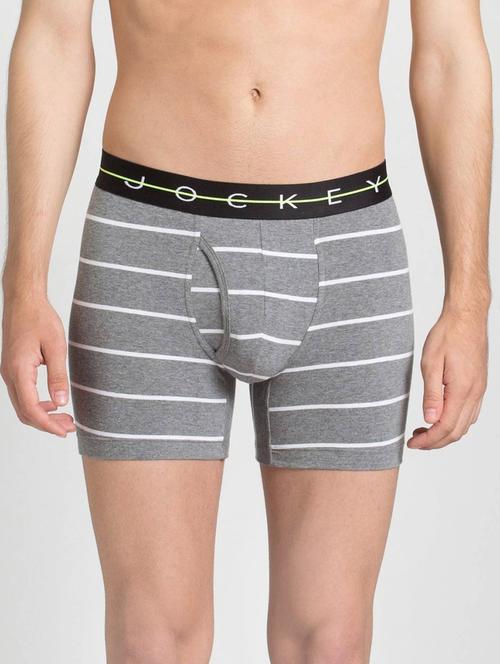 grey striped trunks - 16742967 - Standard Image - 1