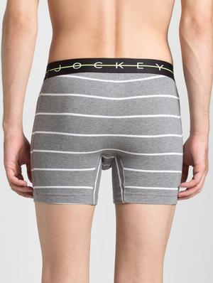 grey striped trunks - 16742967 - Standard Image - 3