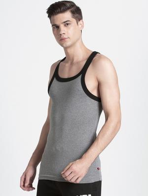 grey solid vest - 16742975 - Standard Image - 2