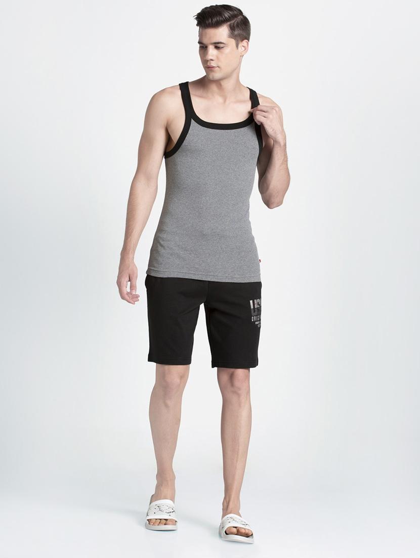grey solid vest - 16742975 - Zoom Image - 4