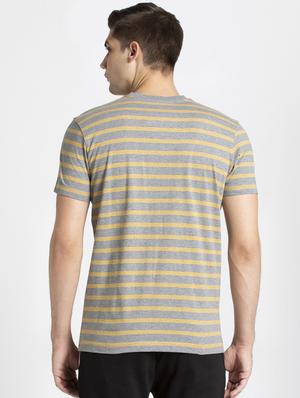 grey striped t-shirt - 16743005 - Standard Image - 3
