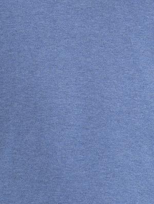 blue solid polo t-shirt - 16743018 - Standard Image - 5