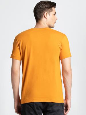 orange solid t-shirt - 16743028 - Standard Image - 3