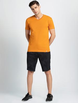 orange solid t-shirt - 16743028 - Standard Image - 4