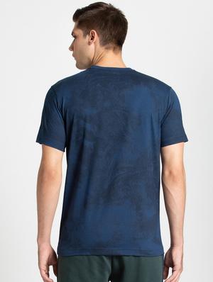 blue printed t-shirt - 16743041 - Standard Image - 3