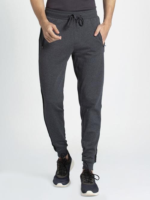 black side taped jogger - 16743061 - Standard Image - 1