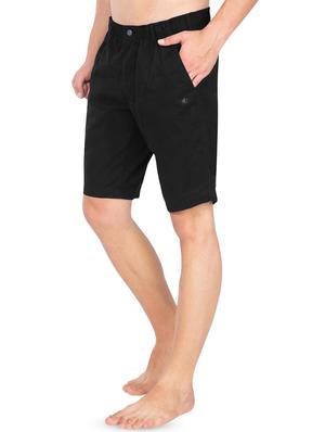 black solid bermuda shorts - 16743119 - Standard Image - 2