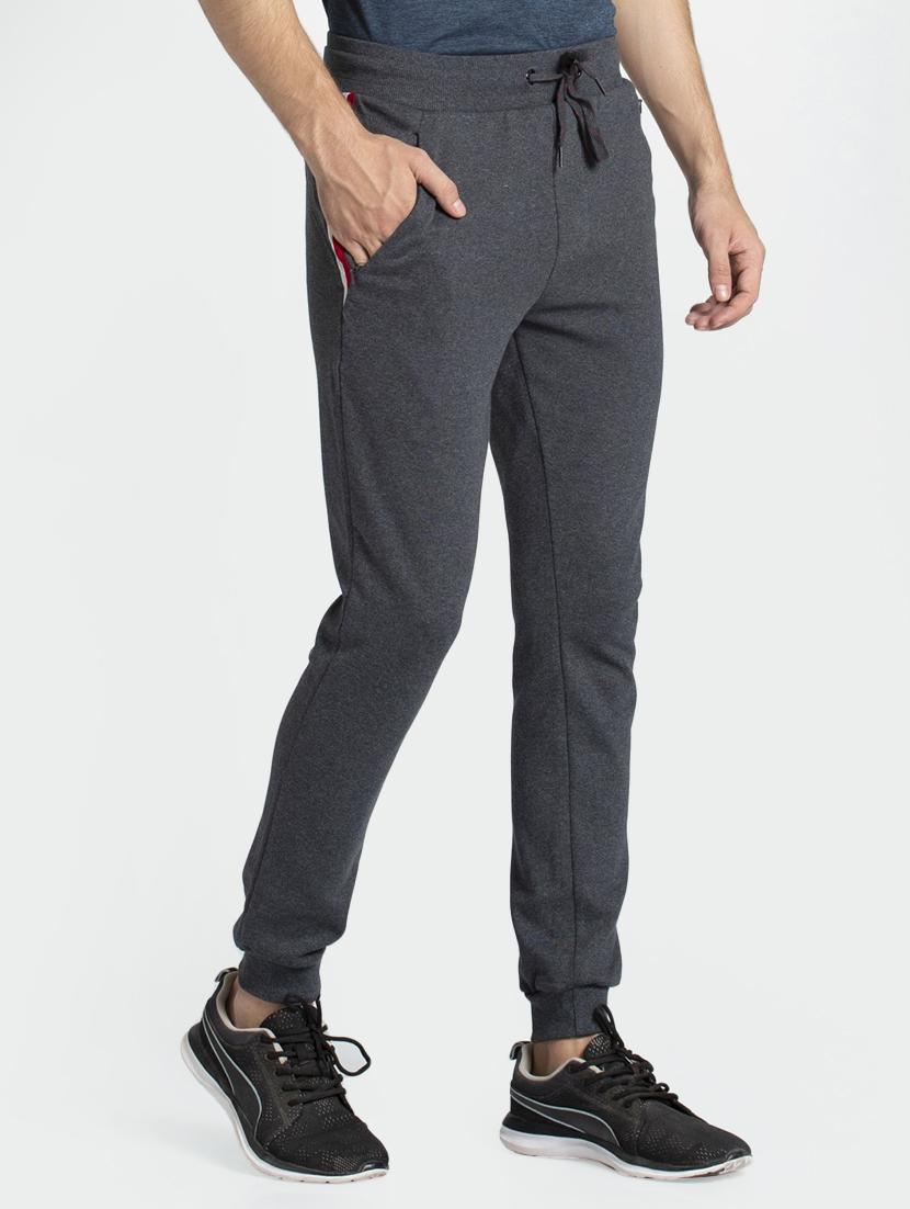 black solid jogger - 16743129 - Zoom Image - 2