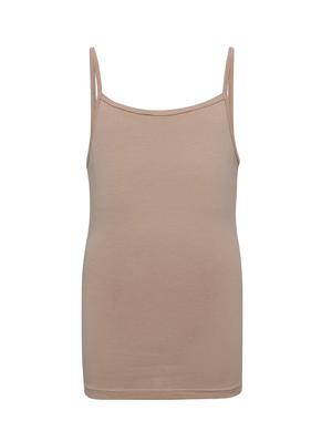 square neck solid spaghetti - 16743139 - Standard Image - 3