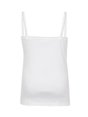 square neck solid spaghetti - 16743141 - Standard Image - 3