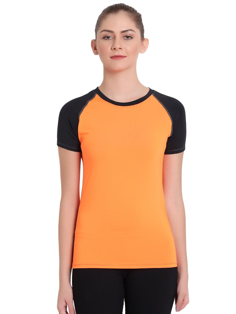set of 2 raglan sleeved color block tee - 16743204 - Zoom Image - 5