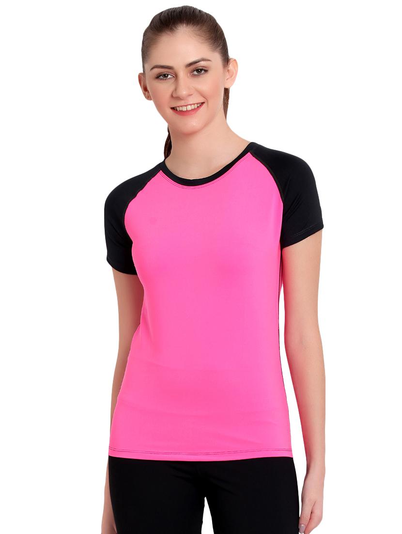 set of 2 raglan sleeved color block tee - 16743210 - Zoom Image - 2