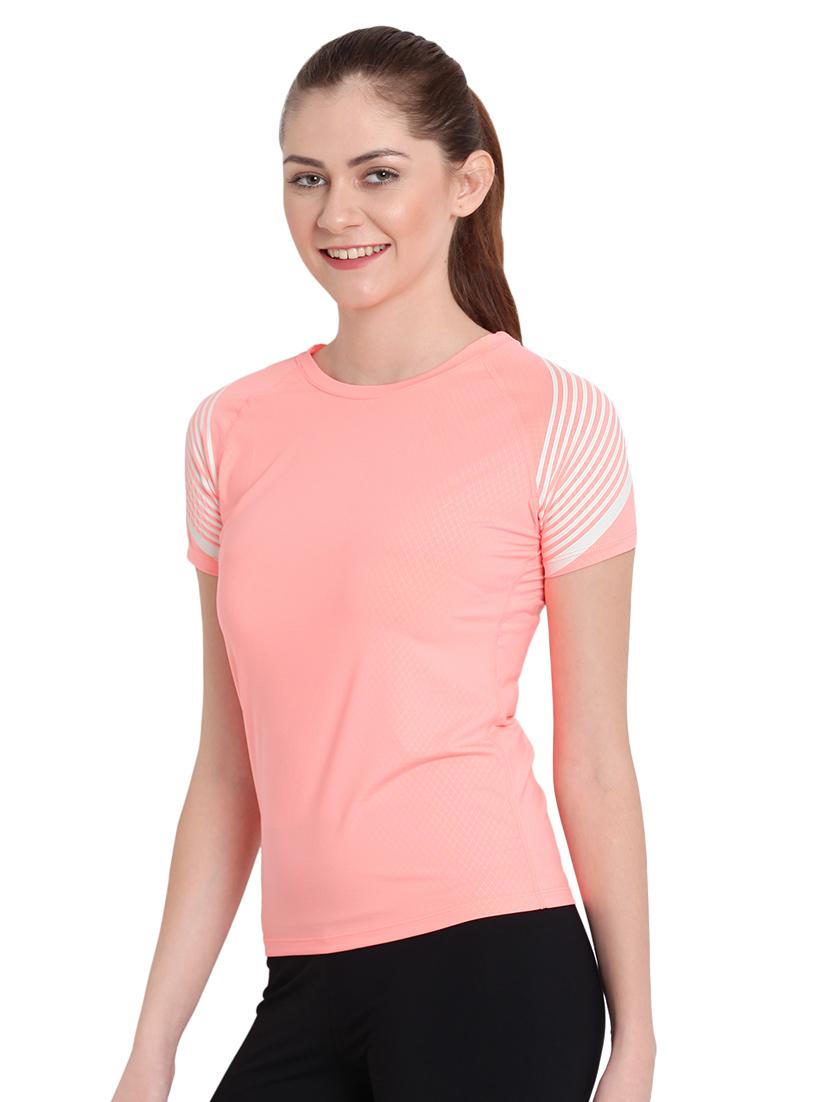 round neck raglan sleeved tee - 16743226 - Zoom Image - 2