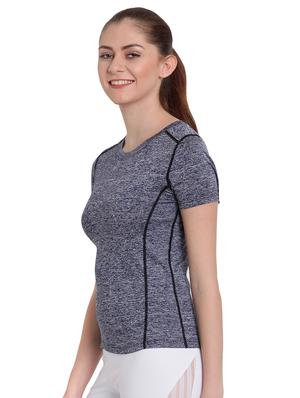 crew neck contrast stitch tee - 16743230 - Standard Image - 2